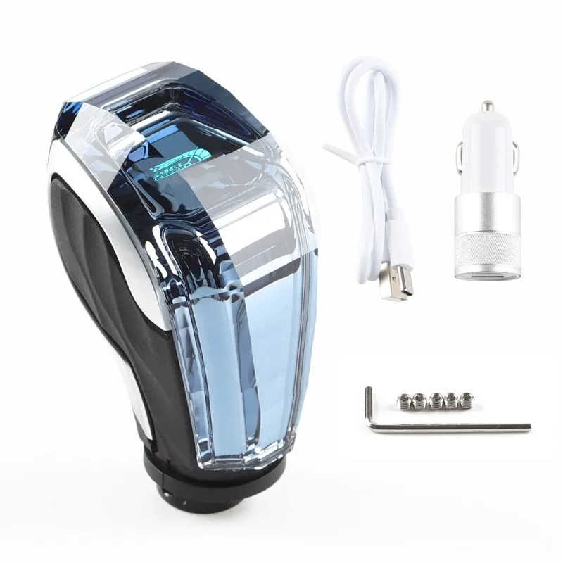 Running Gear Car - New car crystal handle shift knob