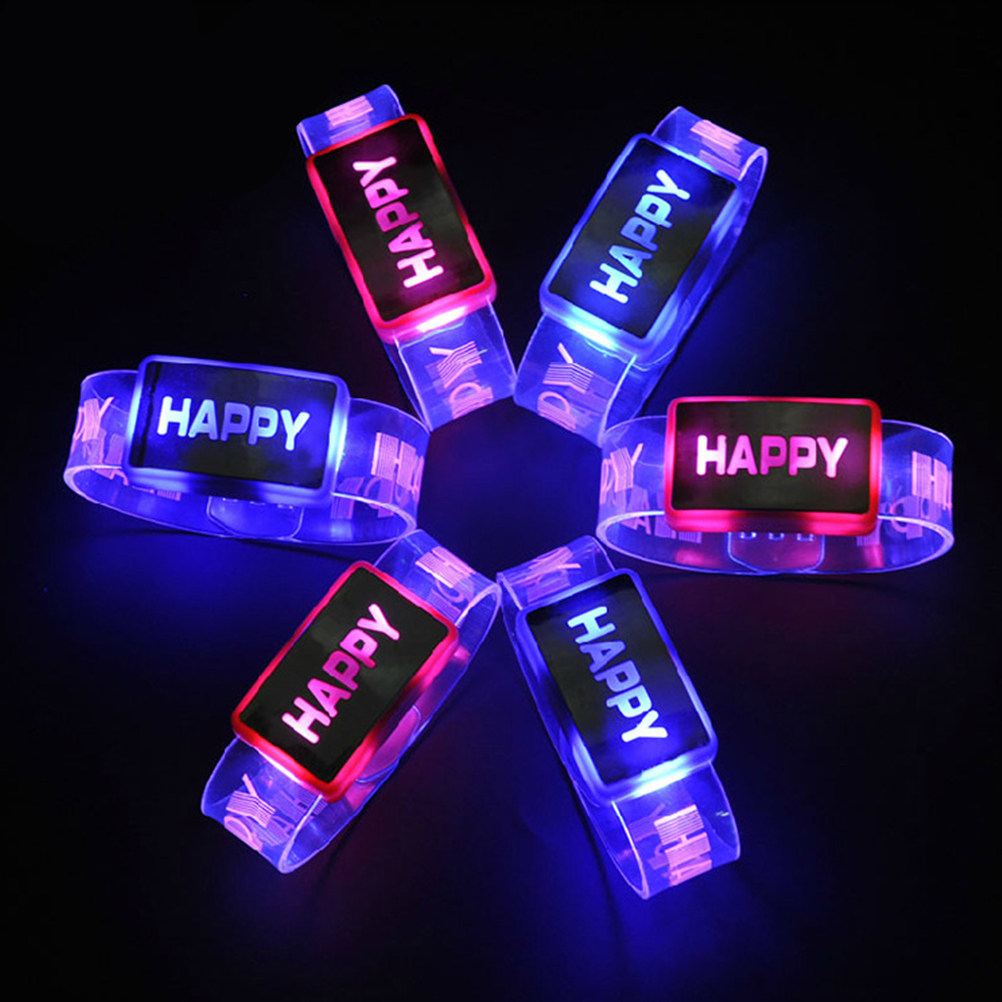 12Pcs Luminous Flash Bracelets - đánh giá và giá Running Gear In The Dark