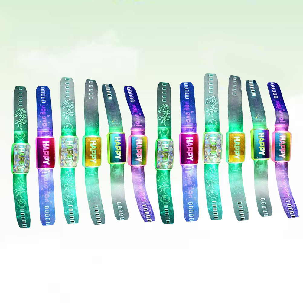 12Pcs Luminous Flash Bracelets - đánh giá và giá Running Gear In The Dark