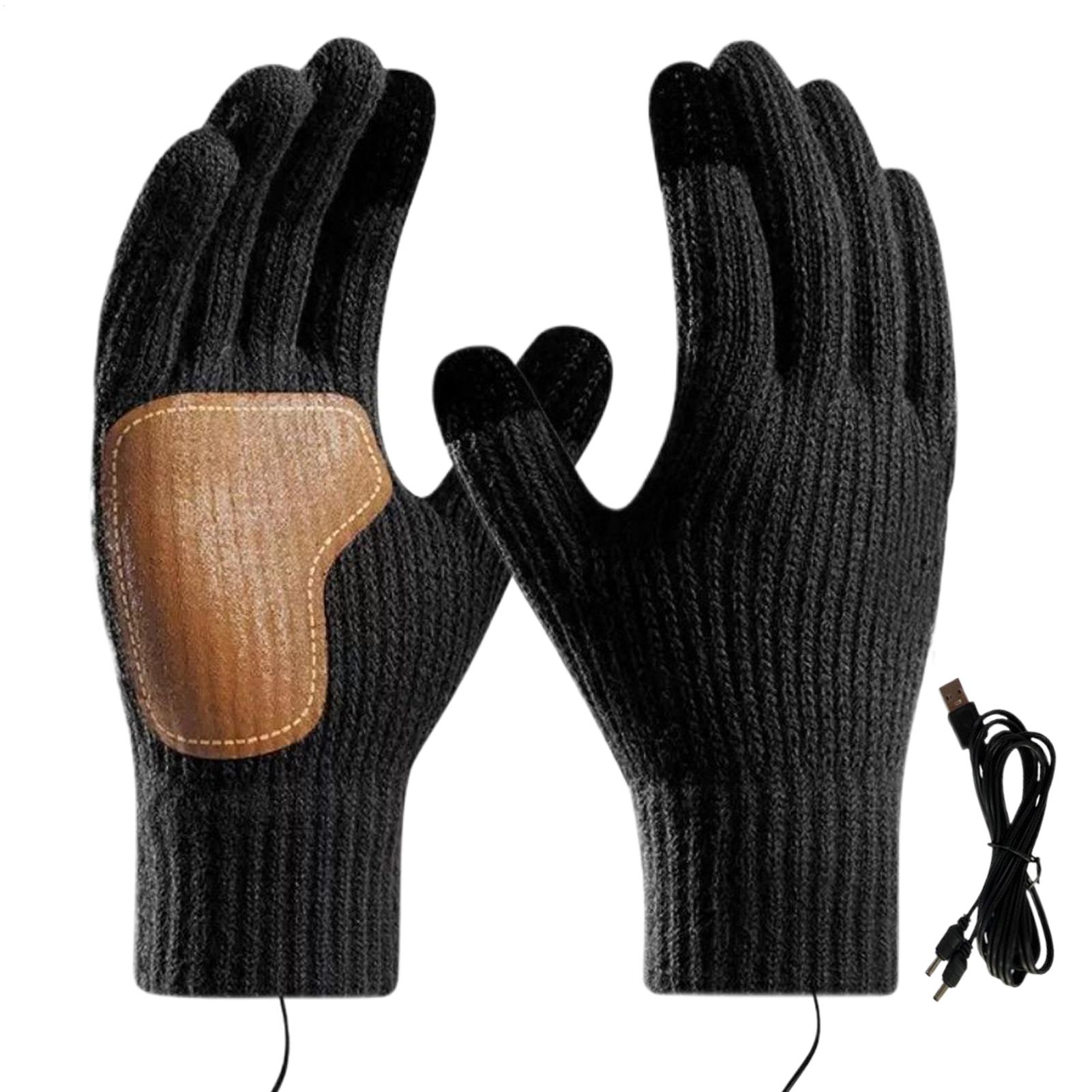 USB Heated Gloves with Touchsc - đánh giá và giá Running Gear Cold Weather