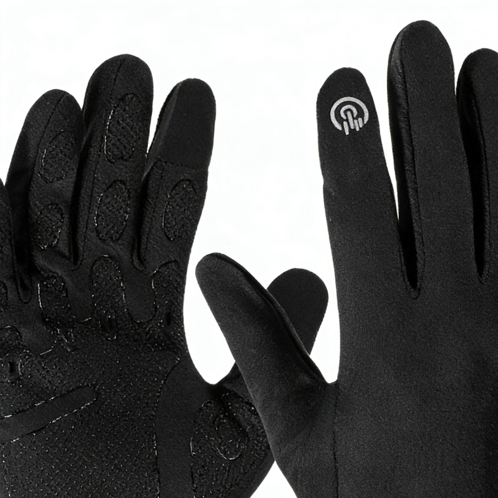 Warm Cycling Gloves Full Finge - đánh giá và giá Running Gear Cold Weather