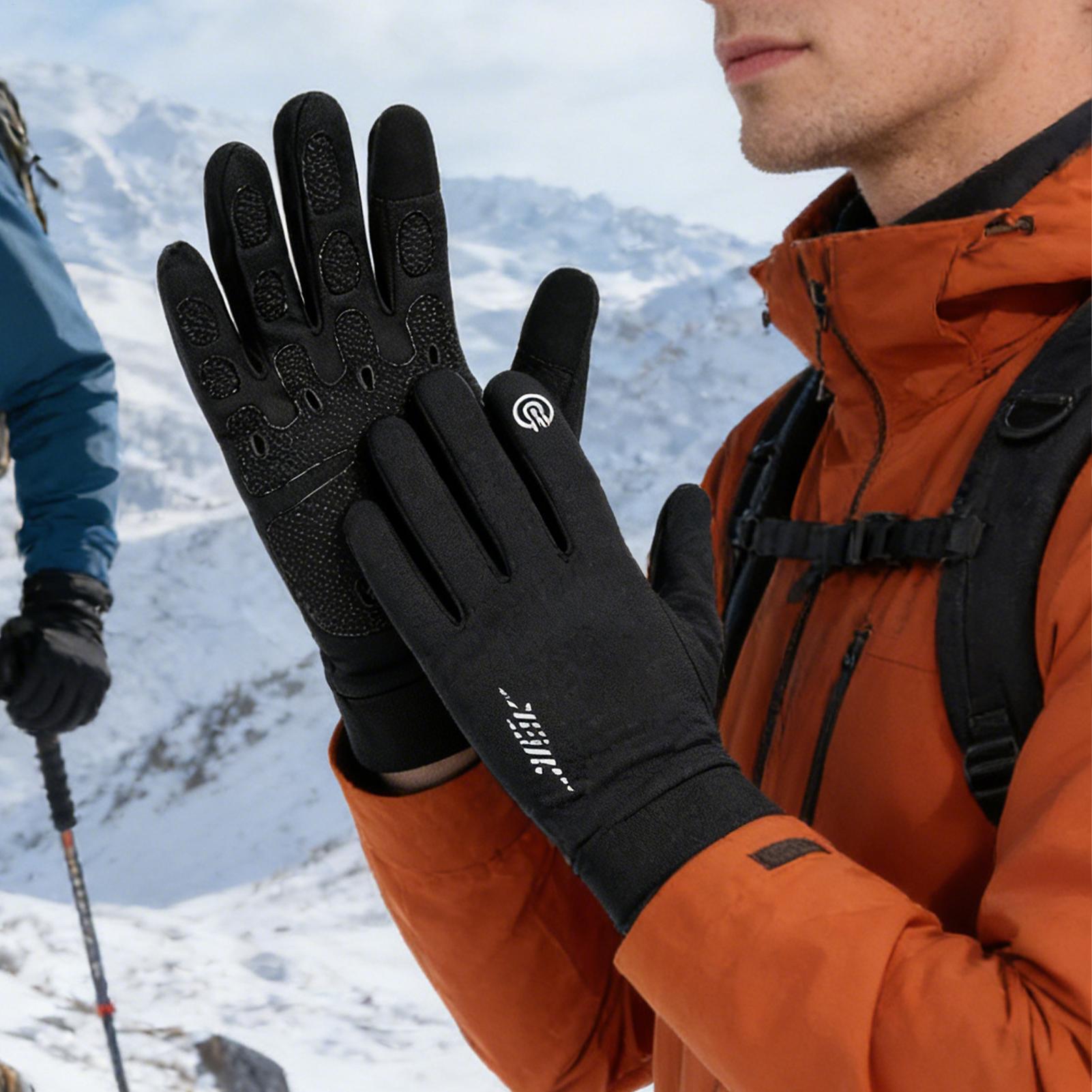 Warm Cycling Gloves Full Finge - đánh giá và giá Running Gear Cold Weather
